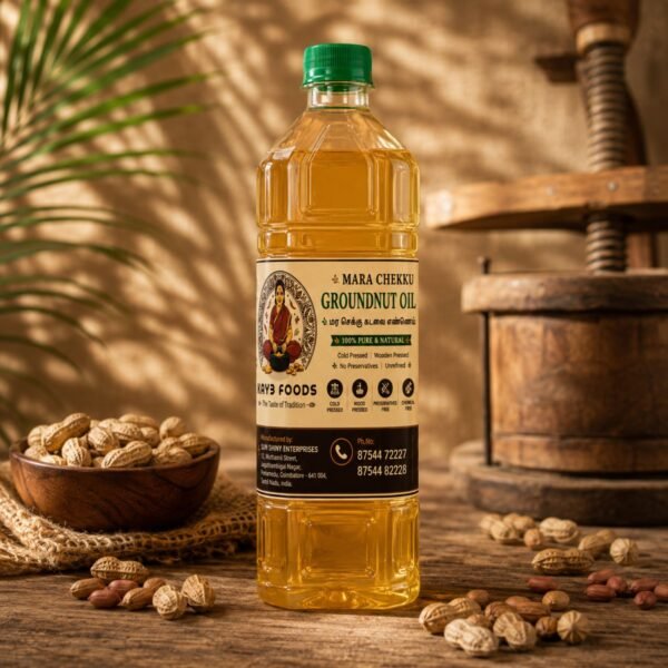 Mara Chekku Groundnut Oil